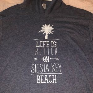 Thin long-sleeve hoodie